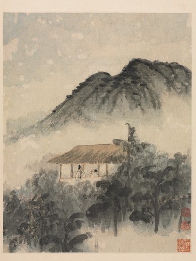 Erinnerungen an den Qinhuai-Fluss, Qing-Dynastie von Daoji Shitao