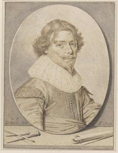 Selbstporträt von David Bailly von David Bailly