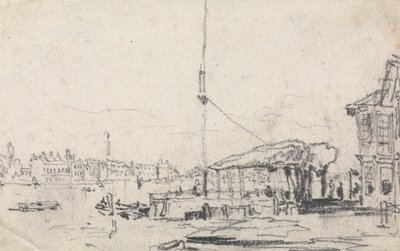 Ein Blick auf die Schelde von David Cox