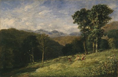 Heuernte bei Conway von David Cox