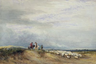 Reiter in Ulverstone von David Cox