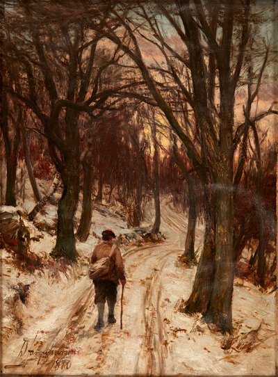 Winter, Glen Lyon von David Farquharson