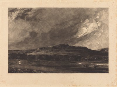 Old Sarum (a) von David Lucas after John Constable