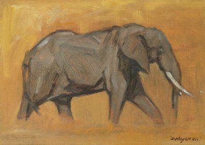 Bullenelefant, 2018 von David Mayer