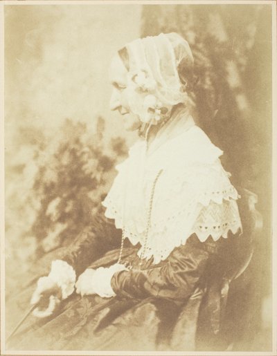 Porträt von Mrs. Rigby von David Octavius Hill