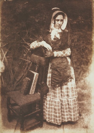 Unbekannte Frau, um 1844 von David Octavius Hill