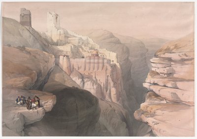 Kloster St. Saba von David Roberts
