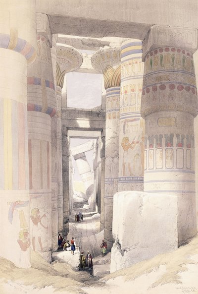 Karnak, 27. November 1838, 1842-1849 von David Roberts