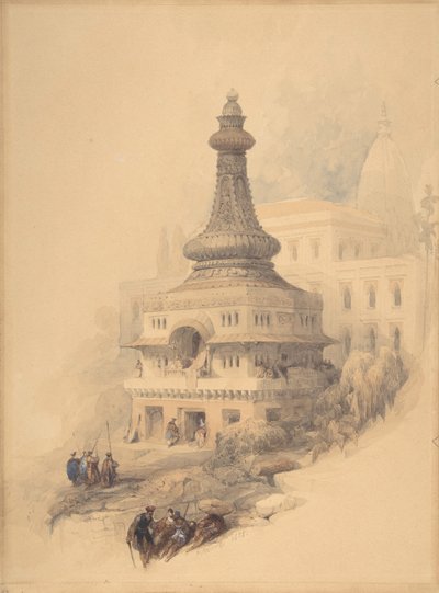 Orientalische Szene, 1838 von David Roberts