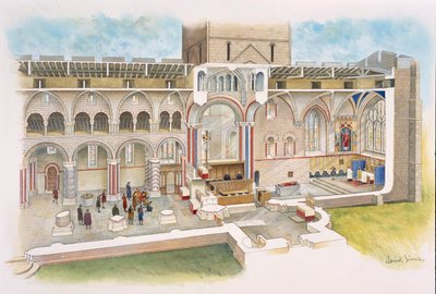 Lindisfarne Priory, Holy Island, Northumberland von David Simon