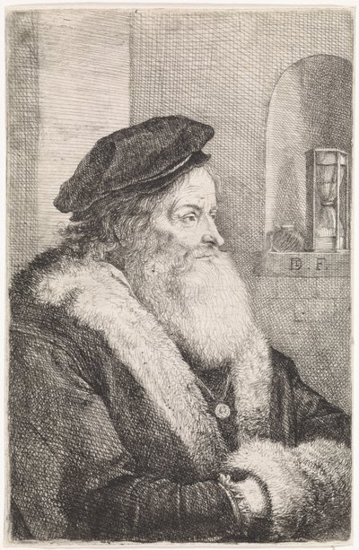 Alter Mann mit Bart von David Teniers (II)