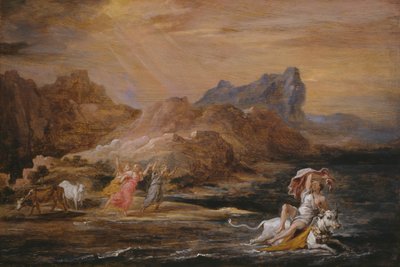 Die Entführung der Europa, 1654-1656 von David Teniers II