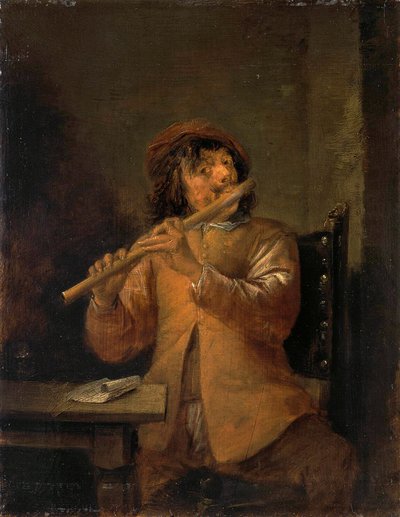 Flötenspieler von David Teniers the Younger