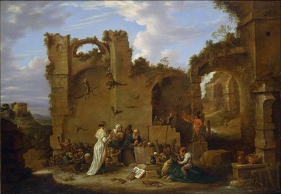 Die Versuchung des heiligen Antonius von David Teniers the Younger