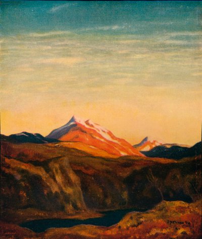 Ben Cruachan, um 1922 von David Young Cameron