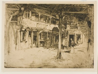 Cour des bons Enfants, Rouen von David Young Cameron
