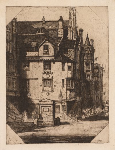 John Knoxs Haus, 1905 von David Young Cameron