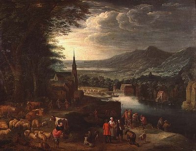 Weitläufige Berglandschaft von David Teniers the Younger