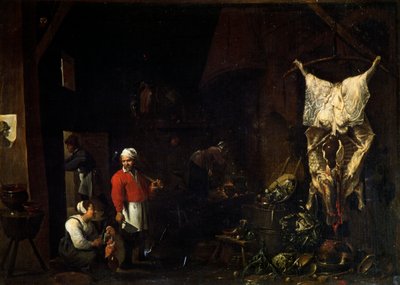 Der Metzger von David Teniers the Younger