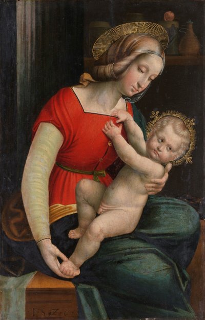Madonna und Kind von Defendente Ferrari