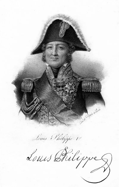 Louis Philippe I., König von Frankreich, 19. Jahrhundert von Delpech