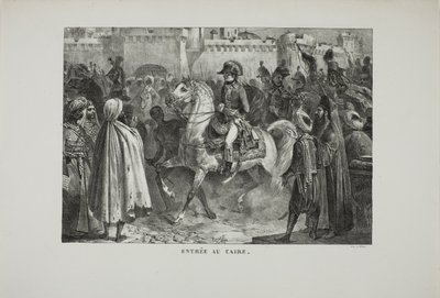 Eintritt in Kairo von Denis Auguste Marie Raffet