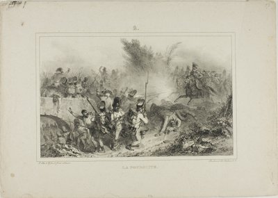Die Verfolgung von Denis Auguste Marie Raffet