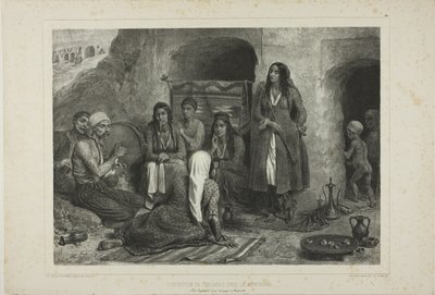 Zigeuner-Bergwohnung von Denis Auguste Marie Raffet