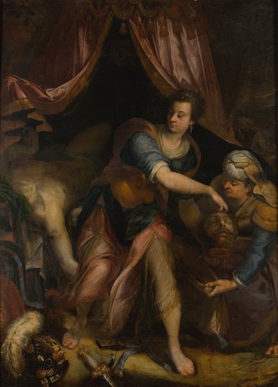 Judith mit dem Kopf des Holofernes von Denys Calvaert