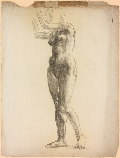 Studie einer weiblichen Figur von Derwent Lees