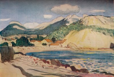 Bucht im Süden Frankreichs, 1931 von Derwent Lees