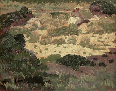 In der Nähe von Cassis, 1913 von Derwent Lees
