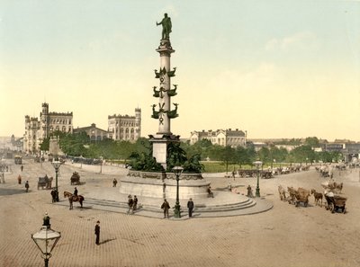 Der Praterstern, Wien, Österreich-Ungarn, ca. 1900 von Detroit Publishing Co.