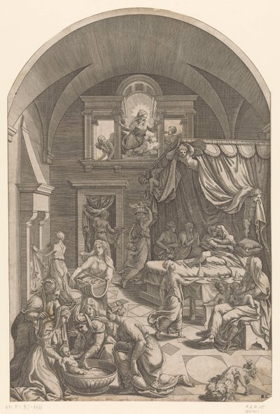Geburt Johannes des Täufers von Diana Mantuana (possibly)