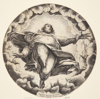 Christi Himmelfahrt von Diana Scultori