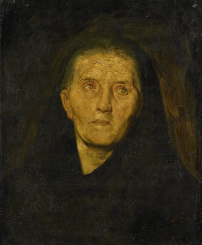 Die trauernde Witwe von Diederik Franciscus Jamin