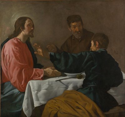 Das Abendmahl in Emmaus von Diego Velázquez