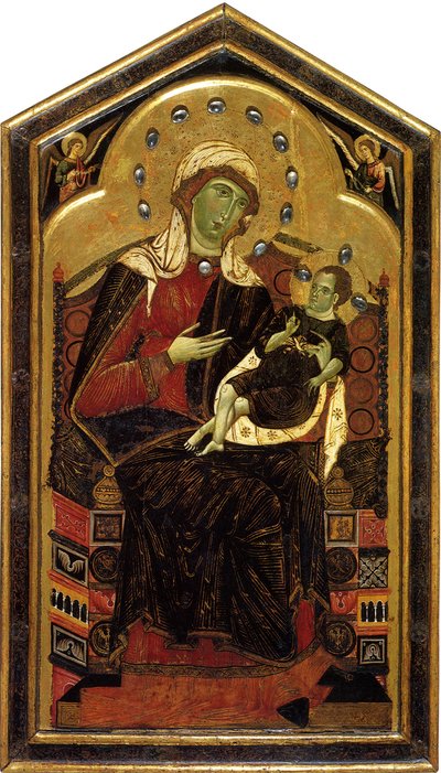 Madonna und Kind, ca. 1262 von Dietisalvi di Speme