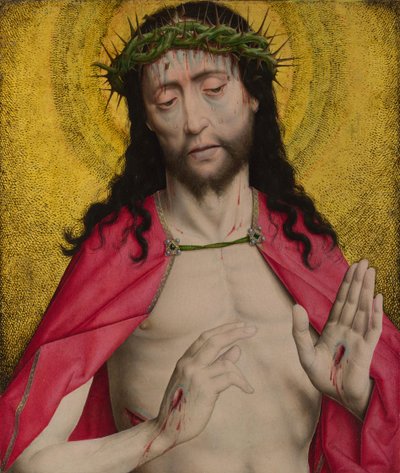 Christus mit Dornen gekrönt, ca. 1470 von Dirk Bouts