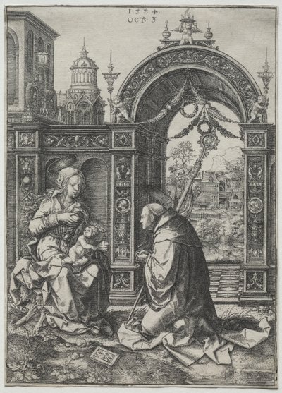 Die Vision des hl. Bernhard von Dirk Vellert
