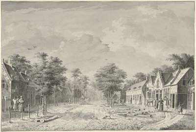 Ansicht des Dorfes De Bilt von Dirk Verrijk