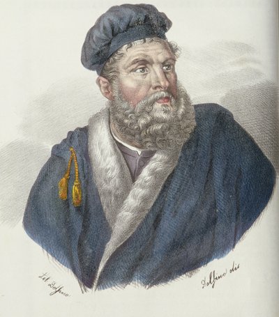 Porträt von Marco Polo von Dolfino