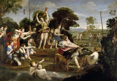 Die Jagd der Diana, 1616-17 von Domenichino