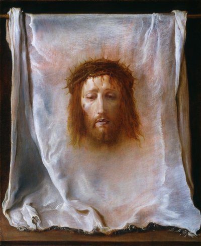 Das Schweißtuch der Veronika von Domenico Fetti