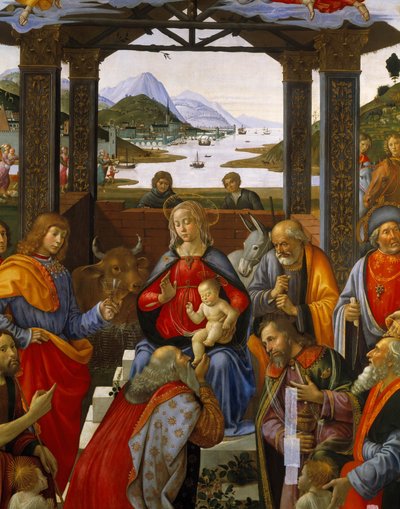 Anbetung der Könige von Domenico Ghirlandaio