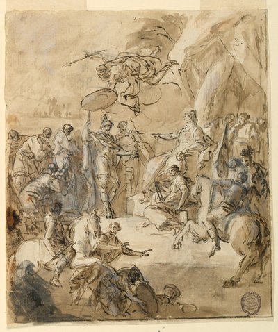Allegorisches Thema von Domenico Mondo
