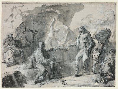 Schmiede des Vulkan von Domenico Mondo
