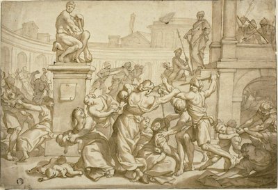 Das Massaker der Unschuldigen von Domenico Piola