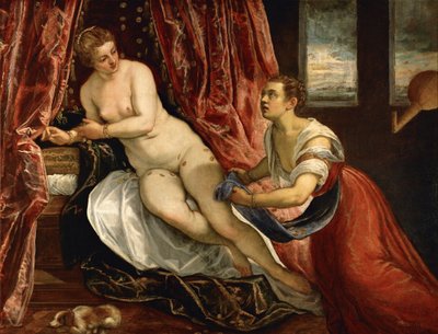 Danae, ca. 1570 von Domenico Robusti Tintoretto