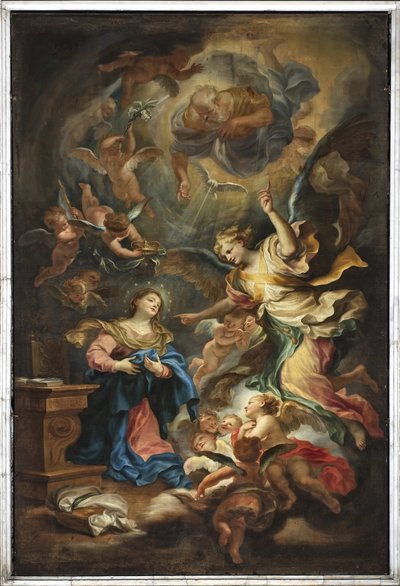 Verkündigung von Domenico the Elder Piola